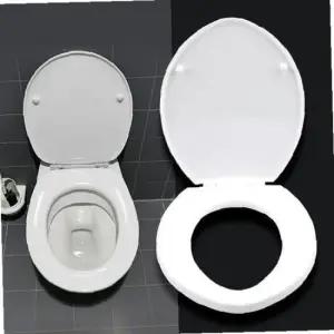 중형변기커버 하드변기덮개 셀프교체 플라스틱뚜껑 중형 욕실 2.5M