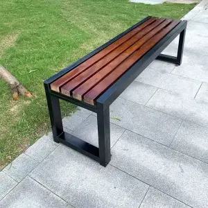 야외 벤치 카페 레저 정원 긴의자 인테리어 소품 웨이팅 벤치의자 버스정류장 스테인레스