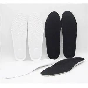 [룽스]엠보 지압 쿠션깔창 기본 깔창 흰색 검정