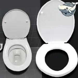 깨끗한 변기커버 욕실 좌변기 덮개 고급