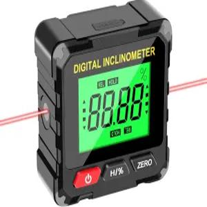KELOTECH 디지털 레벨 박스 건설 각도기 범위 4 × 90° 해상도 0.05° 앵글 파인더 게이지 경사계(건설