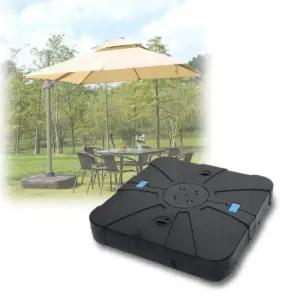 파라솔베이스 사각폴딩 파라솔 고정 받침대 물통 베이스