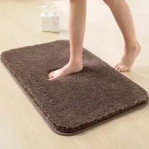 주방 욕실 발매트 푹신한 두꺼운 러그 극세사 논슬립