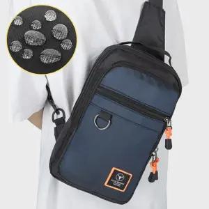 남녀 바디크로스백 나일론 슬링백 보조가방 D링 여행