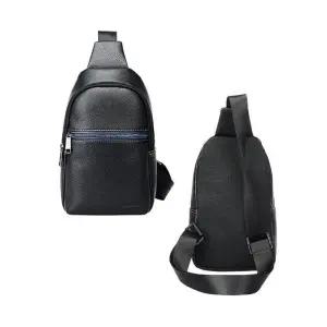 캐주얼 슬링백 가죽 보조가방 바디크로스백 데일리