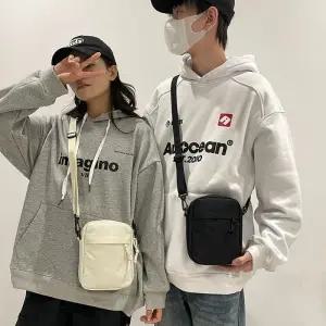 학생 가벼운 크로스 미니 슬링 포켓 남여공용 백 가방