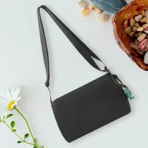 스타일 크로스백 깔끔한 아웃픽 무지 캐주얼 일상