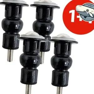 검정 양변기 체결볼트 조립 화장실 부속품