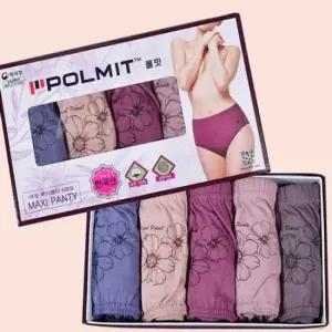 여자미디팬티 무지컬러 맥시 팬티 5매입 VIVADAY-SZ88