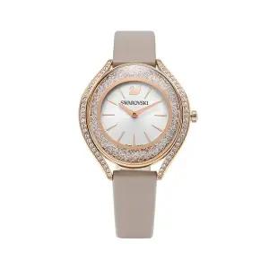 스와로브스키 5519450 Crystalline Aura 크리스탈 여성 가죽시계