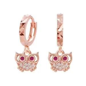 피어싱귀걸이 미네르바 핑크 귀걸이 (Gold-pin) 14K