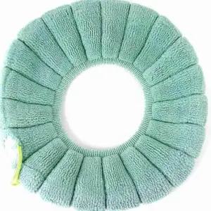 변기시트커버 극세사 그린 변기커버 시트