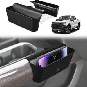 2022-2025 2026 쉐보레 실버라도 1500 및 GMC 시에라 액세서리와 호환되는 머슬로지 센터 콘솔 사이드