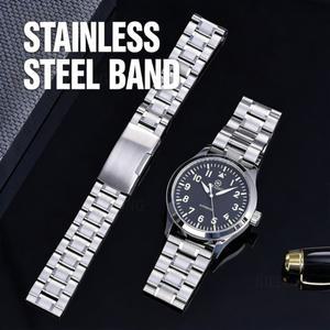 스테인리스 스틸 시계줄 14 16 18 19 20 21 22 23 24mm 방수 솔리드 팔찌 스마트워치 클래식 시계용 도구