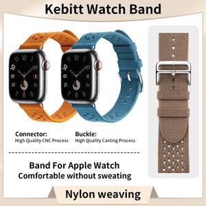 2025  Kebitt Tricot 싱글 투어 Bleu Jean 팔찌 밴드 베이지 드 바이마르 Apple Watch Ultra2 10 9 8 7 6