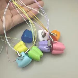 첫니 기념품 치과 아이 선물 sb8195 목걸이 유치 병원 치아 치과 보관함