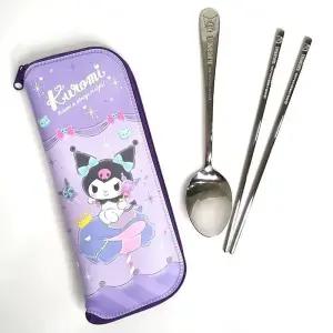 [베스트TOP100] 쿠로미 올스텐 수저 젓가락 지퍼 케이스 세트 1P 초등