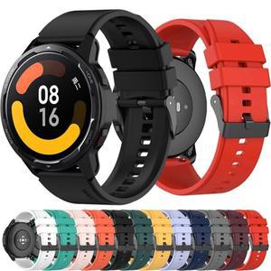 Xiaomi mi Watch Color 2 스포츠 시계 밴드 용 22mm 실리콘 스트랩 S1 Active Mi 컬러 Correa