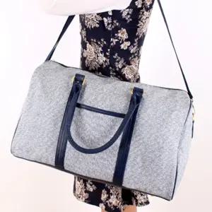 [퍼니메이커]가을 여행용 대용량 토트 크리스 보스턴백 코디 여행가방보스턴백 여행용가방폴딩백 여행보조