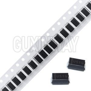 100PCS RS1D SMA DO-214AC 1A 200V 1000V FR104 SMD 고속 복구 정류기 다이오드