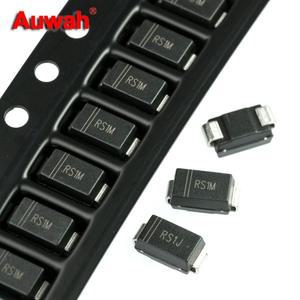 SMD 고속 복구 정류기 다이오드 SMA DO-214AC RS1A 1A 50V 200V 1000V FR107 개로트