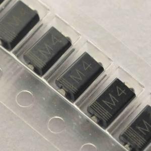 100PCS 1N4004 M4 1A 400V SMA DO-214AC SMD 정류기 다이오드