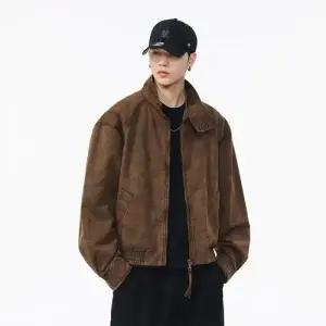 남사친 빈티지 캐주얼 코트 트렌드 아웃도어 재킷 야상사파리 봄가을 쇼트 가죽 얼룩얼룩 MODU3