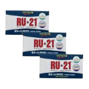 [셀러허브]알유21 비타민C 750mg 6정 x 3박스 RU21 (S30098597)