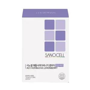 [셀러허브]사노셀 애플사이다비니거 콤부차 레몬베리맛 28포 x 1박스 (S30669369)