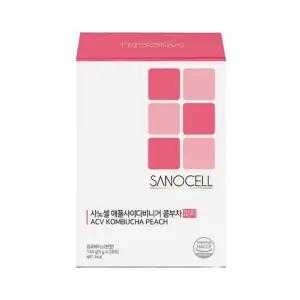 [셀러허브]사노셀 애플사이다비니거 콤부차 피치맛 28포 x 1박스 (S30669371)