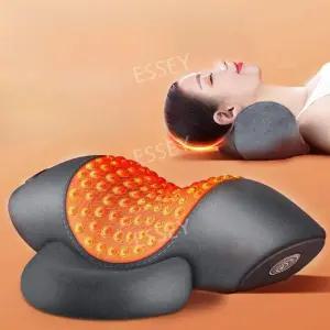 목베개 쿠션 온열 지압 찜질 지압기 뒷목 마사지 안마