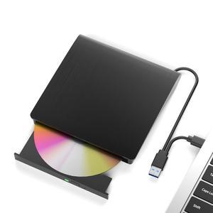 외장 블러레이 드라이브, 휴대용 3D 블루레이/DVD 노트북용 50G 디스크 R/W USB 3.0 타입-C 블루레이 버너, Windows, Mac OS, Linux와 호환되는 버너 지원