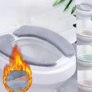 변기커버 고급 변기시트 두꺼운 극세사 변기 매트