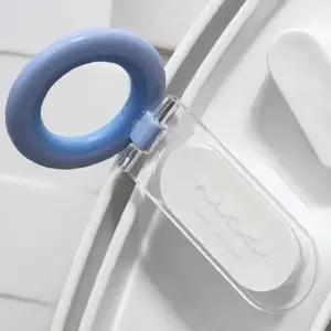 붙이는변기시트위생손잡이 심플한 다용도손잡이