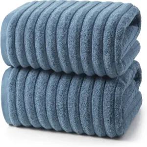 레드키스 2팩 대형 목욕 타월 31×63인치 100 면 매우 부드럽고 흡수력이 뛰어난 퀵 드라이 욕실에 적합한