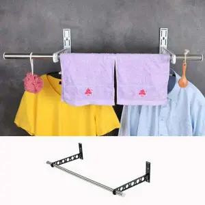 알루미늄 MGJ080U4 접이식 창틀 빨래건조대 블랙 89cm 세트