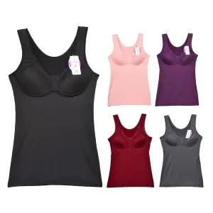 겨울 여자 융기모 일체형브라 5060 브라캐미솔 빅사이즈 3XL까지