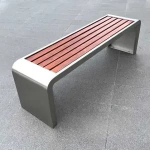 스테인리스 의자 철제 공원벤치 정원 야외벤치 카페