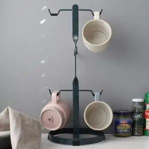 [하프클럽/셀러허브]6p 머그잔걸이 철재 주방걸이 주방정리용품 부엌정리