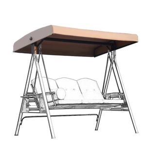 야외 흔들 의자 천막 가든 라이트 팝업 정원 그네의자 스윙 천막 별 나무 픽앤몰 먹색