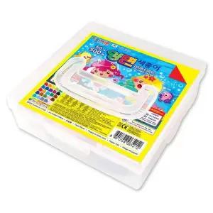 50색 HJ26ZG09 양면 색종이 500매 케이스 세트 1P 종이접기