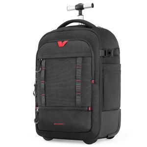 DSLR용 백스마트 롤링 카메라 가방, 여행 사진작가용 전문 대형 백팩, 사진 케이스 및 여행용 블랙