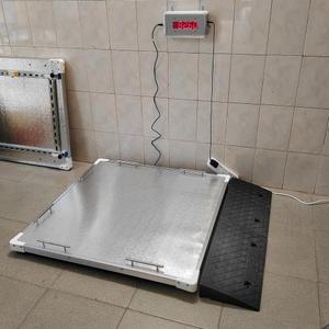 휠체어체중계 디지털 전자저울 건강검진 측정기 저울 플랫폼