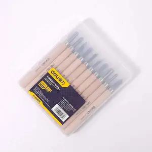 델리 AH99PL97 목공예 조각칼 10종 세트 정밀 조각용 공예칼