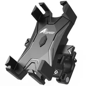 자전거 FF43NI22 오토바이 원터치 휴대폰 거치대 AP06 블랙