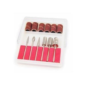 기계 교체용 ZXUY 6pc 네일 드릴 비트 3/32인치 샹크 사이즈 아크릴 아트