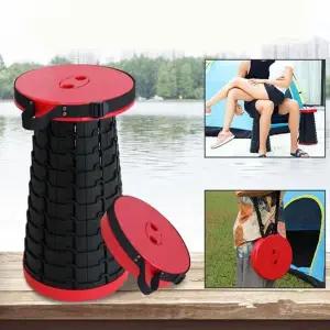 [하프클럽/셀러허브]휴대용 접이식 자바라 놀이동산 줄서기 의자 스툴