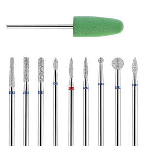매니큐어용 YUXIANLB 네일 드릴 비트 세트, 네일용 다이아몬드 키트 전문 러시아 큐티클 제거 비트, 홈 살롱용 매니큐어 세트 전문가