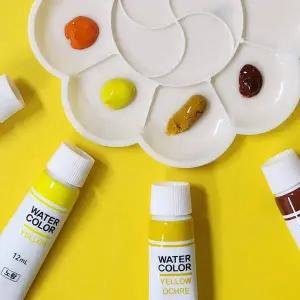 [셀러에이드]플라스틱파렛트 꽃 팔레트 중형 미술팔레트