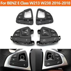 메르세데스 호환 벤츠 호환 E 클래스 W213 E200  용 자동차 좌우 핸들 스위치 컨트롤 버튼 커버